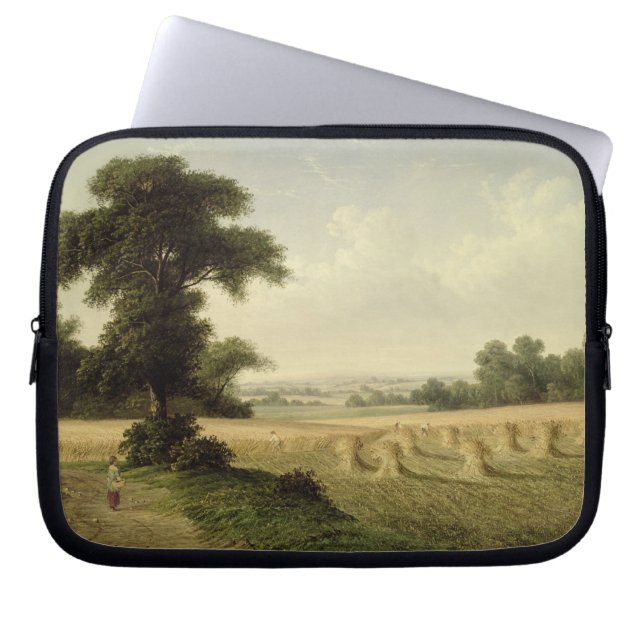 Protection Pour Ordinateur Portable Moisson (huile sur la toile) (Devant)