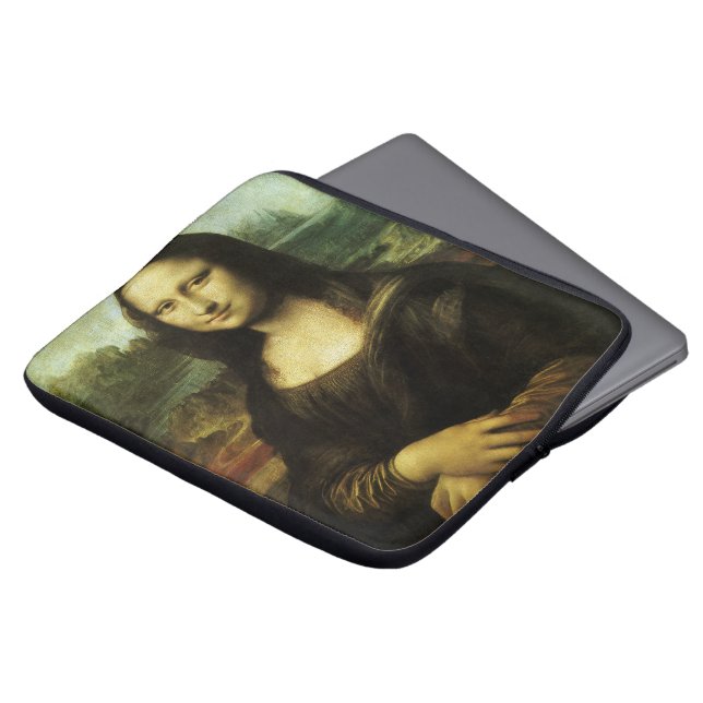 Protection Pour Ordinateur Portable Mona Lisa de Leonardo da Vinci, Art Renaissance (Devant haut)