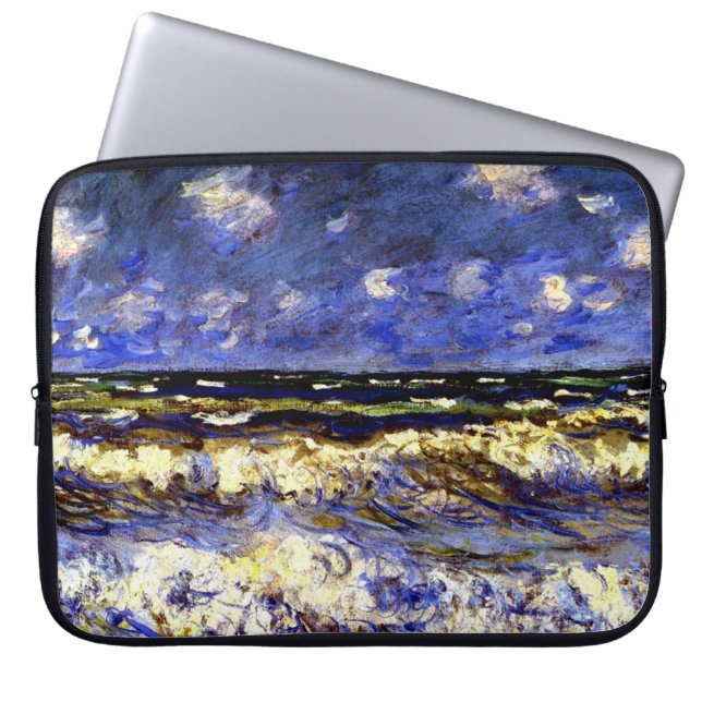 Protection Pour Ordinateur Portable Monet - Une Mer Orageuse (Devant)