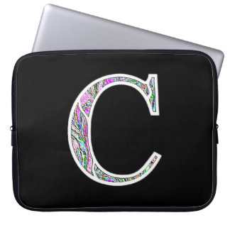 Protection Pour Ordinateur Portable Monogramme lumineux par cc