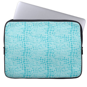 Protection Pour Ordinateur Portable Motif Aqua Snakeskin