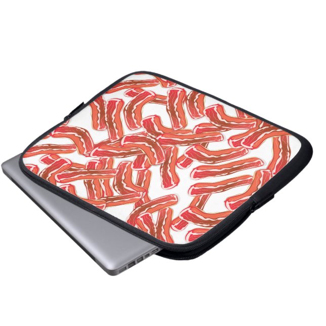 Protection Pour Ordinateur Portable Motif Bacon Croustillant (Devant bas)