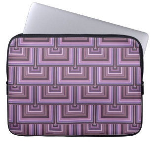 Protection Pour Ordinateur Portable Motif carré rayures