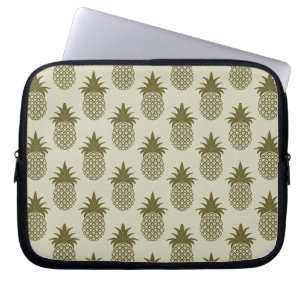 Protection Pour Ordinateur Portable Motif d'ananas de Khaki