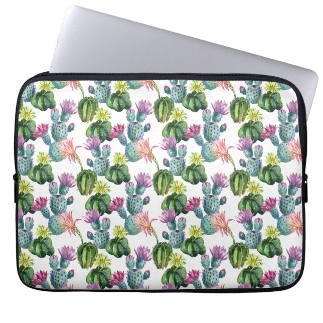Protection Pour Ordinateur Portable Motif d'art Cacti (Devant)