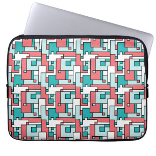 Protection Pour Ordinateur Portable Motif de briques rétro