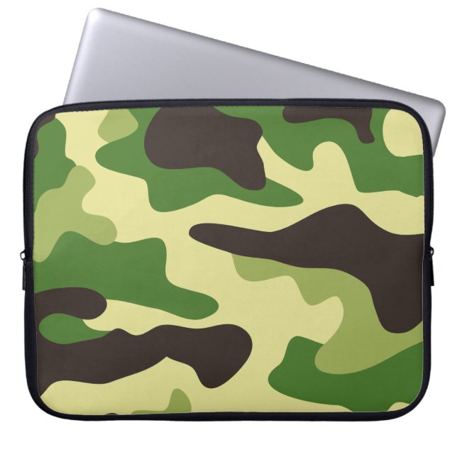 Protection Pour Ordinateur Portable Motif de camouflage kaki (Devant)