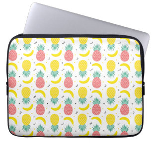 Protection Pour Ordinateur Portable Motif de fruits tropicaux colorés