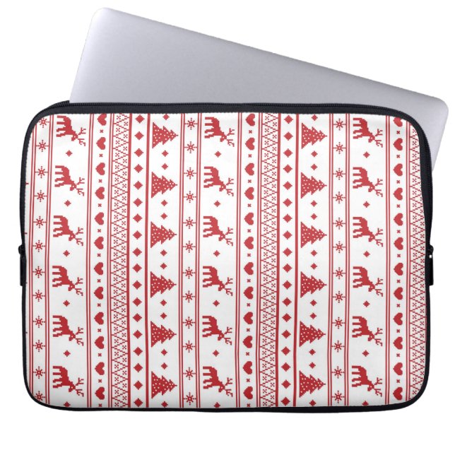 Protection Pour Ordinateur Portable Motif de Noël/hiver (Devant)