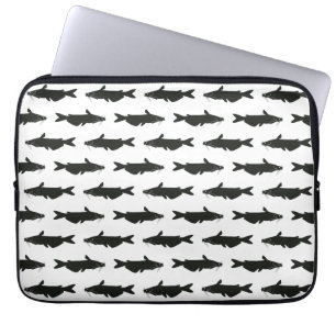 Protection Pour Ordinateur Portable Motif de poisson-chat pour le plouc de pointe