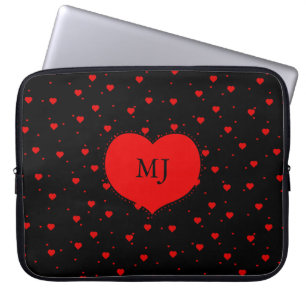 Protection Pour Ordinateur Portable Motif de Red Hearts