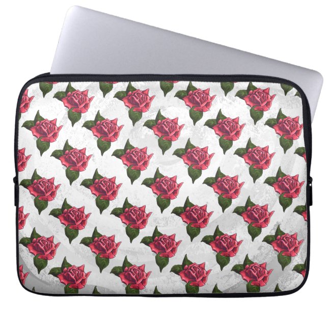 Protection Pour Ordinateur Portable Motif de rose (Devant)