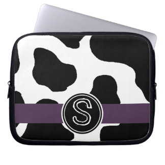 Protection Pour Ordinateur Portable Motif de vache laitière avec décoré d'un