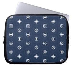 Protection Pour Ordinateur Portable Motif d'outils maritimes