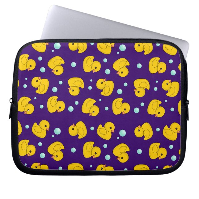 Protection Pour Ordinateur Portable Motif en caoutchouc Ducky (Devant)