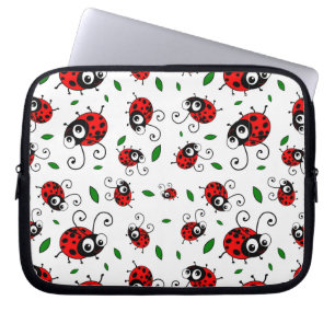 Protection Pour Ordinateur Portable Motif mignon de coccinelle