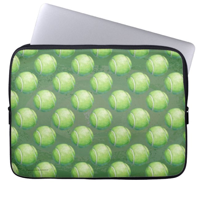 Protection Pour Ordinateur Portable Motifs de balle de tennis (Devant)