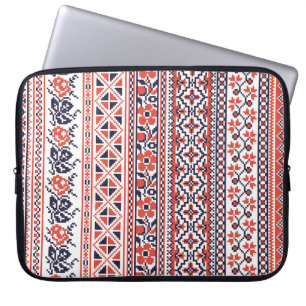 Protection Pour Ordinateur Portable Motifs de conception de point de croix