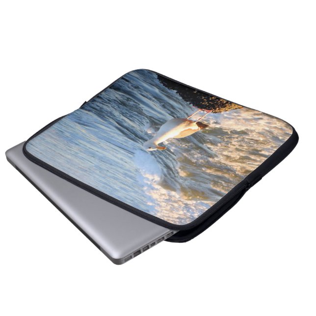 Protection Pour Ordinateur Portable Mouette de Venice Beach (Devant bas)