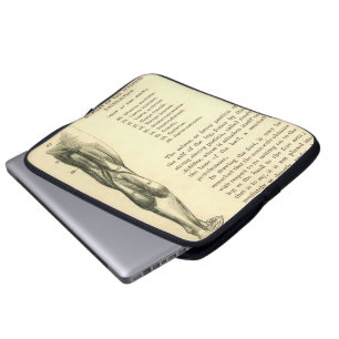 Protection Pour Ordinateur Portable Muscles vintages de jambe de l'anatomie