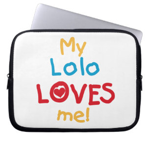 Protection Pour Ordinateur Portable My Lolo Loves Me T-shirts et cadeaux