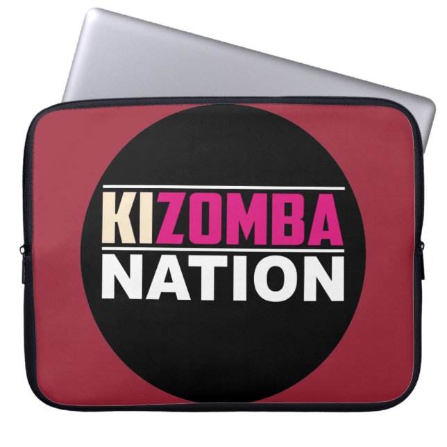 Protection Pour Ordinateur Portable Nation de Kizomba (Devant)