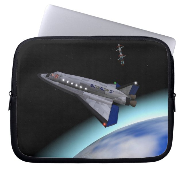 Protection Pour Ordinateur Portable Navette spatiale El Al Maslool (Devant)