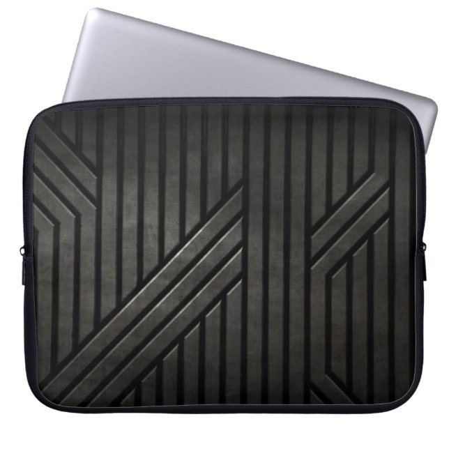 Protection Pour Ordinateur Portable Noir furtif (Devant)