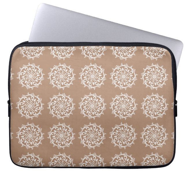 Protection Pour Ordinateur Portable Nutmeg Mandala (Devant)