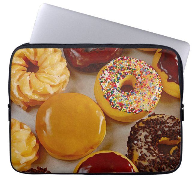 Protection Pour Ordinateur Portable Odonuts assortés (Devant)