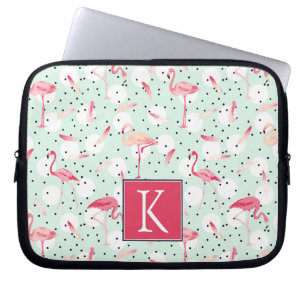 Protection Pour Ordinateur Portable Oiseau Flamant rose aux plumes  Ajouter votre prem