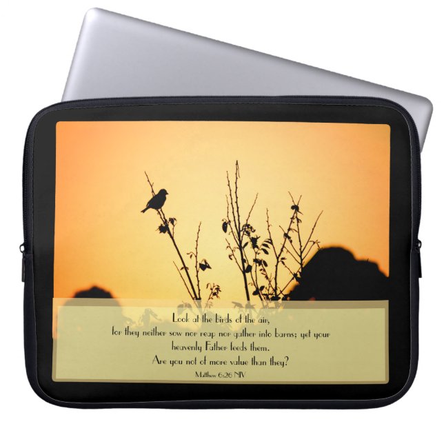 Protection Pour Ordinateur Portable Oiseaux du manteau d'air (Devant)