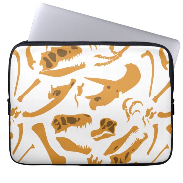 Protection Pour Ordinateur Portable Os Dinosaures (Devant)
