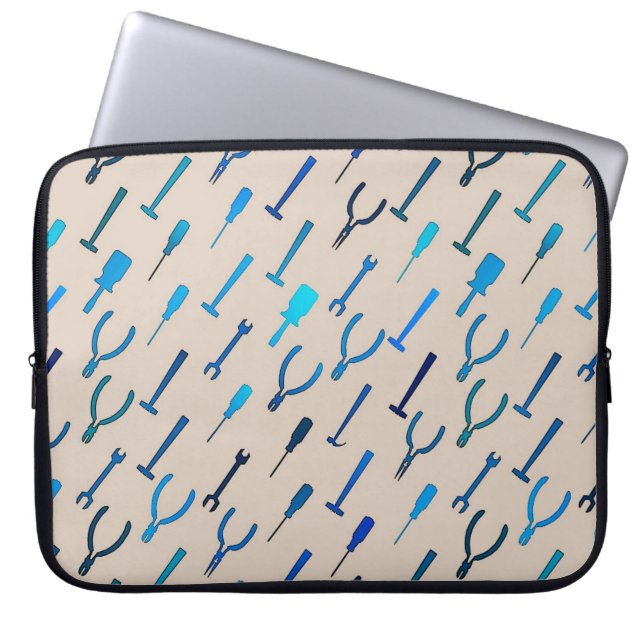 Protection Pour Ordinateur Portable Outils, sur gris moyen (Devant)
