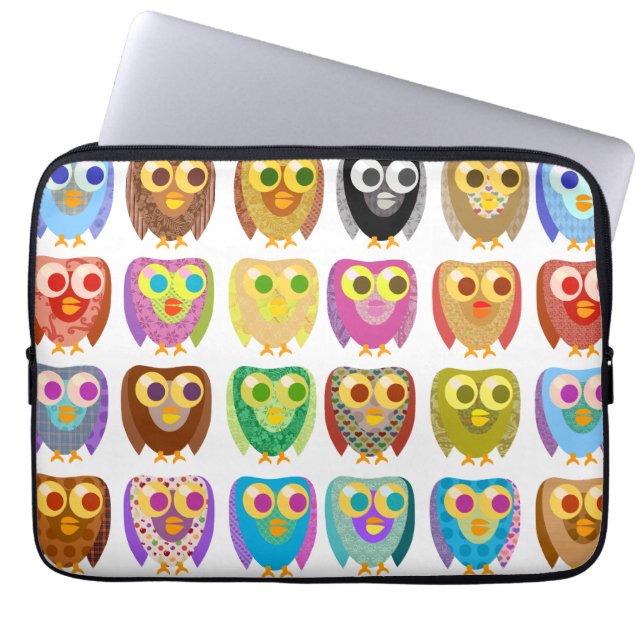 Protection Pour Ordinateur Portable Owl Extravaganza (Devant)