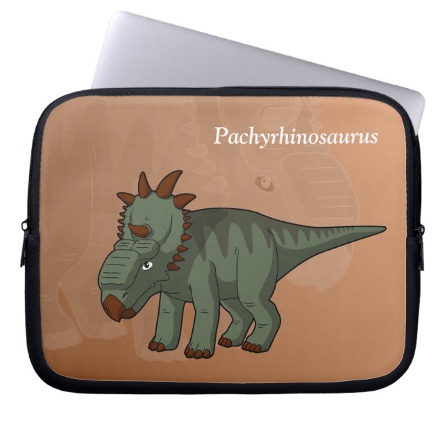 Protection Pour Ordinateur Portable Pachyrhinosaure (Devant)