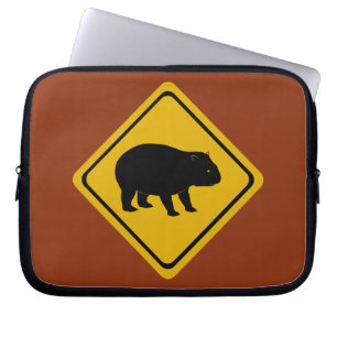 Protection Pour Ordinateur Portable Panneau routier australien - wombat -électronique