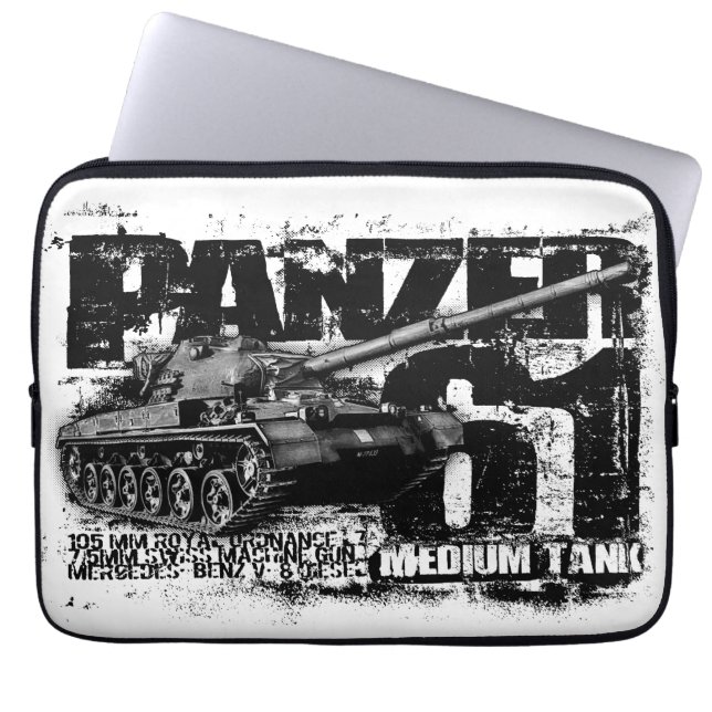 Protection Pour Ordinateur Portable Panzer 61 Manches d'ordinateur (Devant)