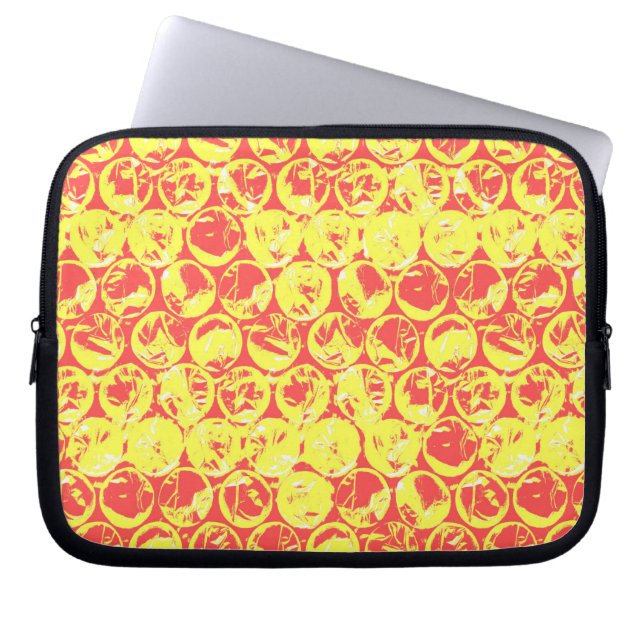 Protection Pour Ordinateur Portable Papier à bulle d'art pop (Devant)