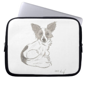 Protection Pour Ordinateur Portable Papillon Esquisse pour ordinateur portable