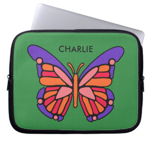 Protection Pour Ordinateur Portable Papillon stylisé porte-manches d'ordinateur portab