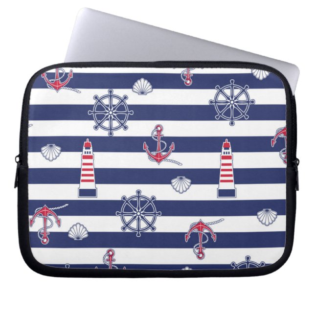 Protection Pour Ordinateur Portable Par le motif de mer (Devant)