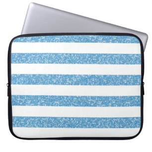 Protection Pour Ordinateur Portable Parties scintillant étincelante Stripes Manches Él