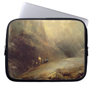 Protection Pour Ordinateur Portable Paysage de montagne avec Banditti, c.1780 (huile