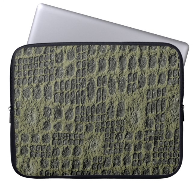 Protection Pour Ordinateur Portable Peau aux serpents (Devant)