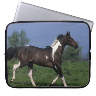 Protection Pour Ordinateur Portable Peignez le cheval courant 2