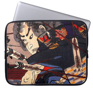 Protection Pour Ordinateur Portable Peinture samouraï japonaise vintage d'Ukiyo-e
