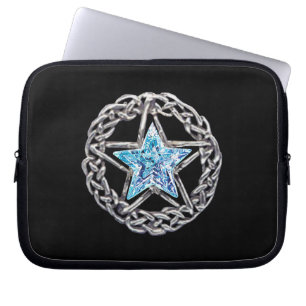 Protection Pour Ordinateur Portable Pentagramme Crystal Star Portable Sleeve