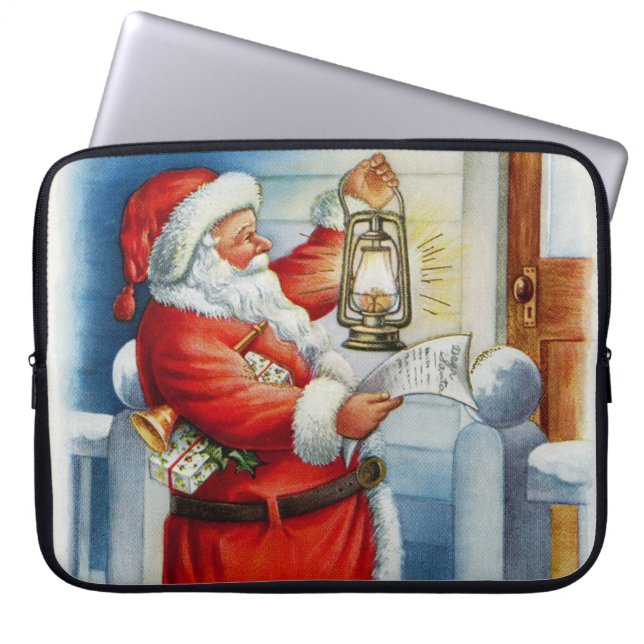 Protection Pour Ordinateur Portable Père Noël 001 (Devant)