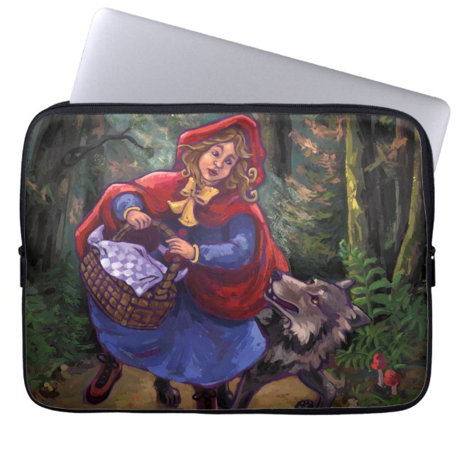 Protection Pour Ordinateur Portable Petit Chaperon Rouge (Devant)